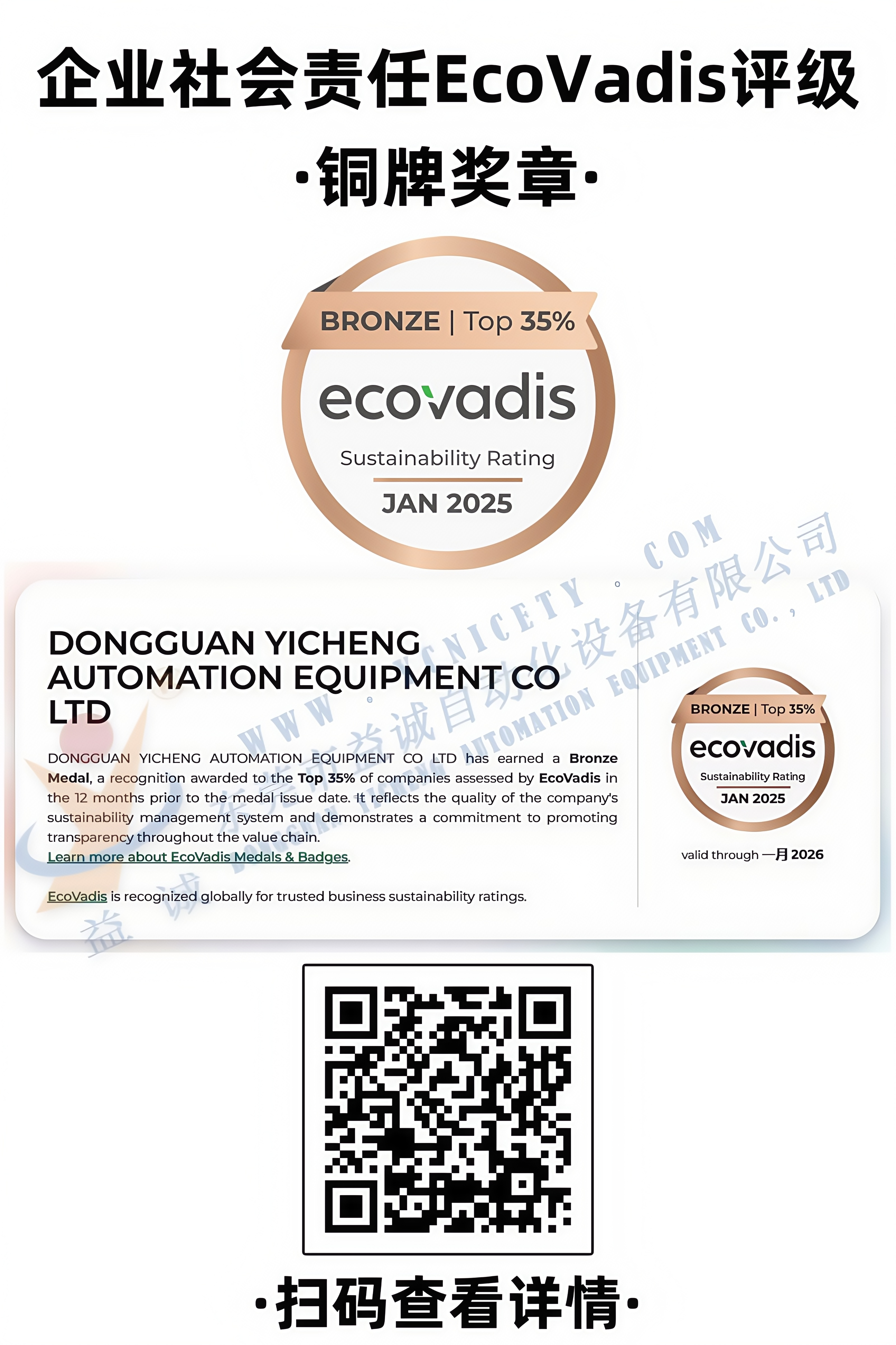 ÆóÒµÉç»áÔðÈÎEcoVadisÆÀ¼¶ÍÅÆ½±ÕÂ